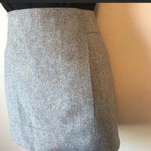 JCrew gray skirt, size 0